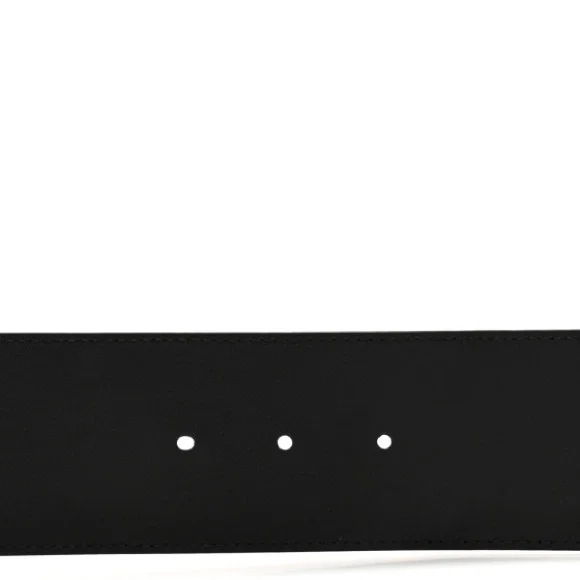 Gucci Extra Wide Calfskin Crystal Double G Waist Belt - Picture 3 of 5